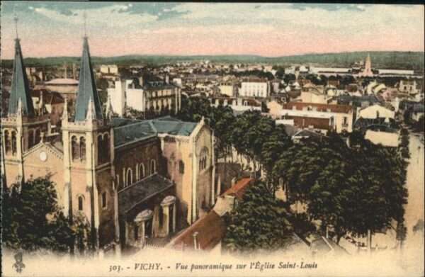 Vichy Allier Vichy Eglise Kirche Saint-Louis