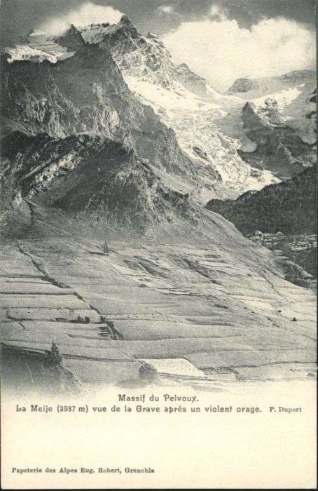 Pelvoux Massif La Meije