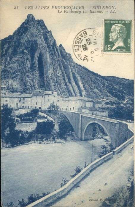 Sisteron Faubourg la Baume