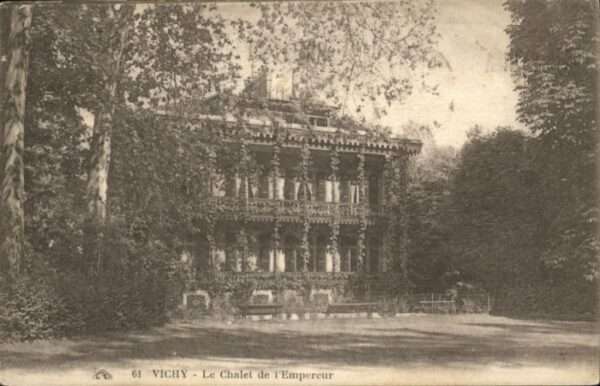 Vichy Allier Vichy Chalet l'Empereur