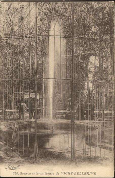 Vichy Allier Vichy Bellerive Source Intermittente