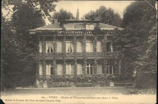 Vichy Allier Vichy Chalet l'Empereur