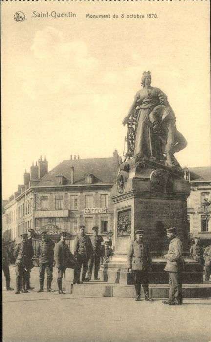 Saint-Quentin 02 Aisne Saint-Quentin Monument 8 Octobre 1870