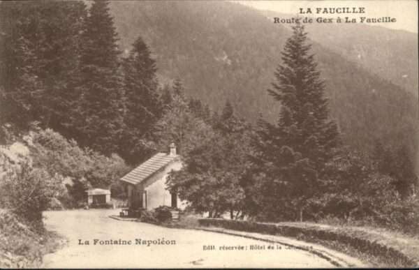 Gex Faucille Route Fontaine Napoleon