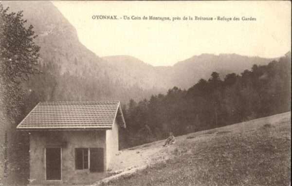 Oyonnax Montagne Bretouze Refuge Gardes