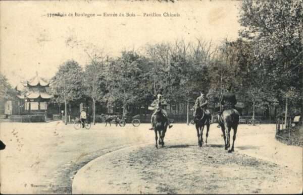 Boulogne Vendee Boulogne Bois Pavillon Chinois Pferd