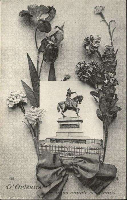 Orleans Loiret Orleans Denkmal