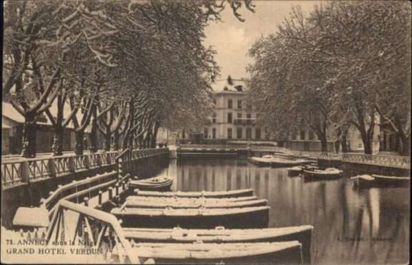 Annecy Haute-Savoie Annecy Neige Grand Hotel Verdun