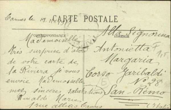 Cannes Alpes-Maritimes Cannes Mouettes Plage – Bild 2