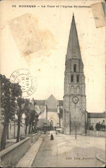 Auxerre Tour Eglise St. Germain
