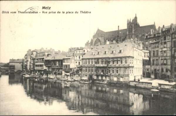 Metz  57 Moselle Metz Theaterstaden Place Theatre