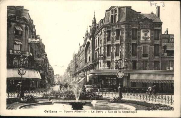 Orleans Loiret Orleans Square Albert I Rue Republique