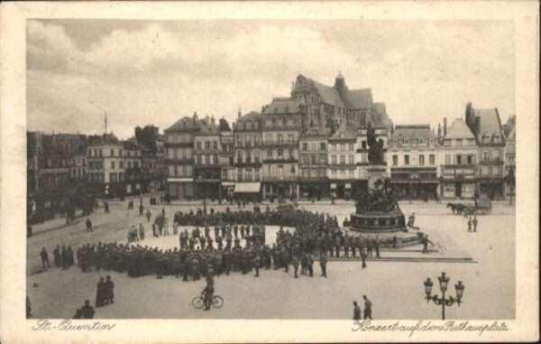 Saint-Quentin 02 Aisne Saint-Quentin Konzert Rathausplatz