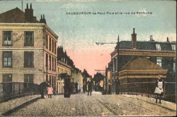 Haubourdin Pont Fixe Rue Bethune