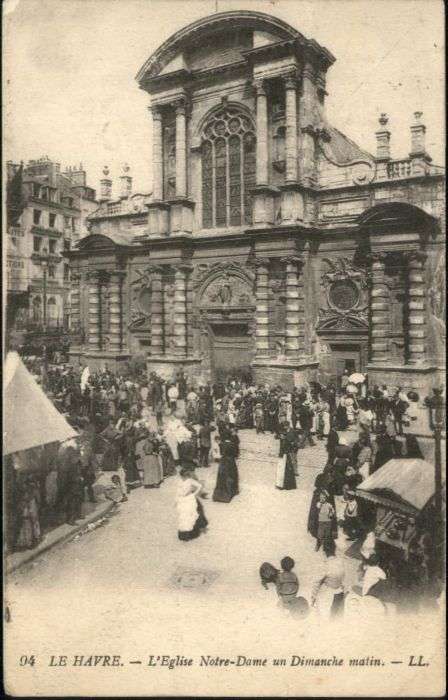 Le Havre Eglise Notre-Dame Dimanche