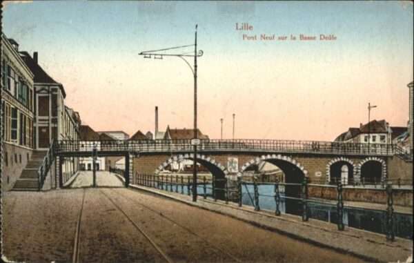 Lille Nord Lille Pont Neuf Basse Deule