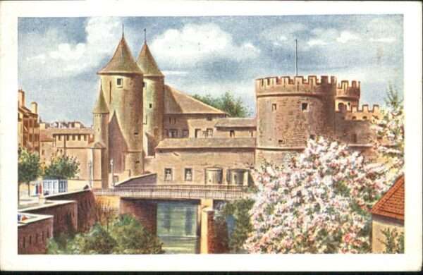Metz  57 Moselle Metz Porte Allemands