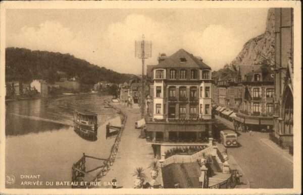 Dinant Wallonie Dinant Bateau Rue Saxe