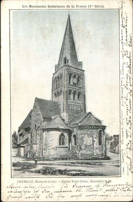Chemille-Melay Eglise Kirche Notre-Dame