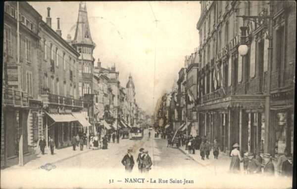 Nancy Lothringen Nancy Rue Saint-Jean Strassenbahn