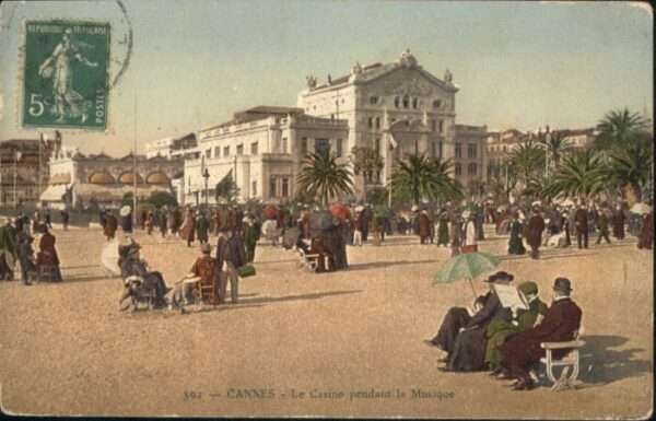 Cannes Alpes-Maritimes Cannes Casino Pendant Musique