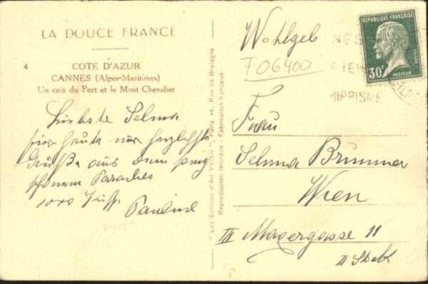 Cannes Alpes-Maritimes Cannes Port Mont Chevalier – Bild 2