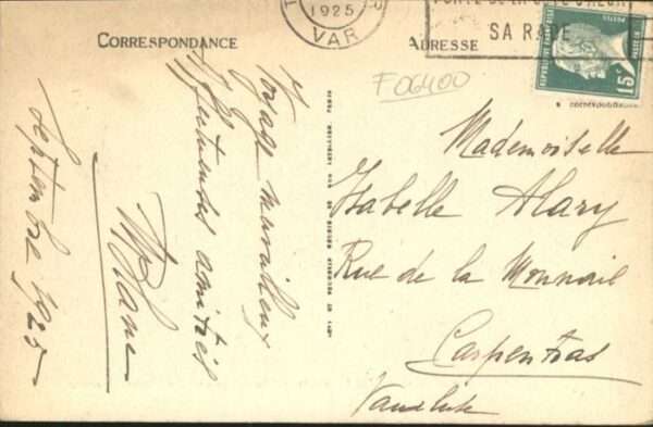 Cannes Alpes-Maritimes Cannes Allee Mont Chevalier – Bild 2