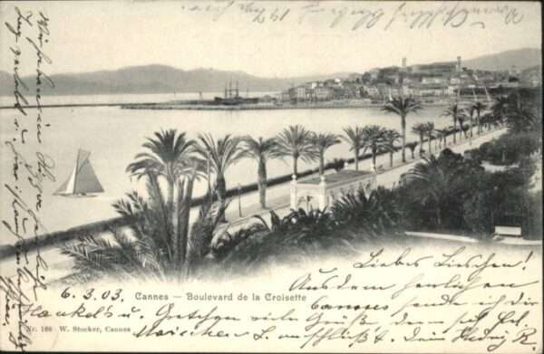 Cannes Alpes-Maritimes Cannes Boulevard Croisette