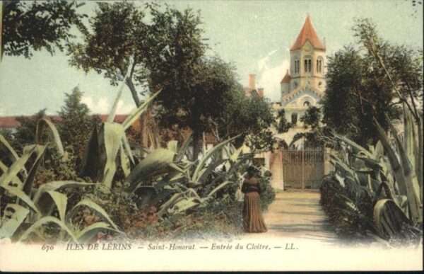 Ile Saint-Honorat Alpes Maritimes Lerins Cloitre