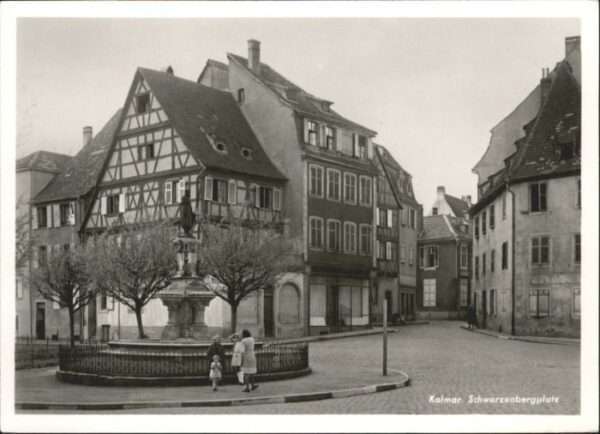 Colmar Haut Rhin Elsass Colmar Schwarzenbergplatz