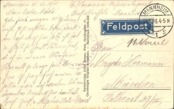 Brainville Meurthe-et-Moselle Feldpost – Bild 2