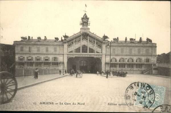 Amiens Gare Bahnhof Nord