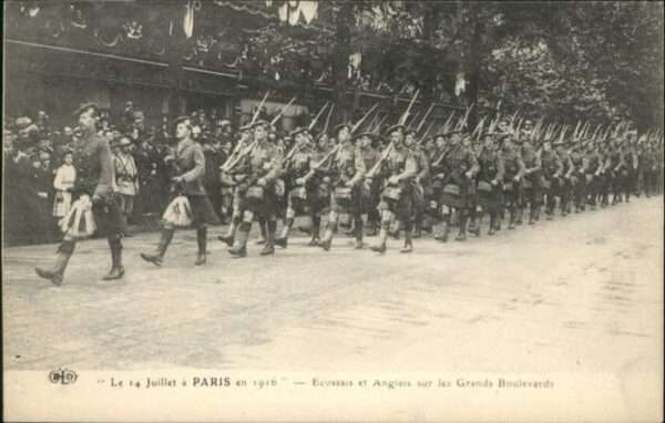 Paris Ecossais Anglais Grand Boulevard