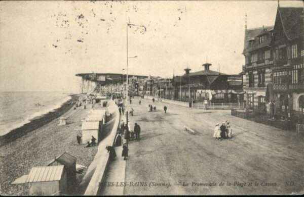 Mers-les-Bains Promenade Plage Casino