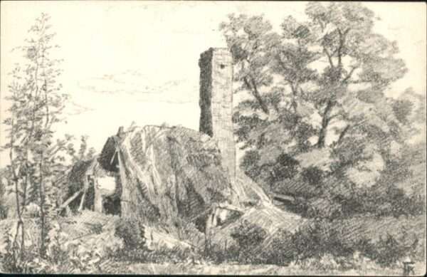 Riez Le_Riez Zerschossenes Bauernhaus