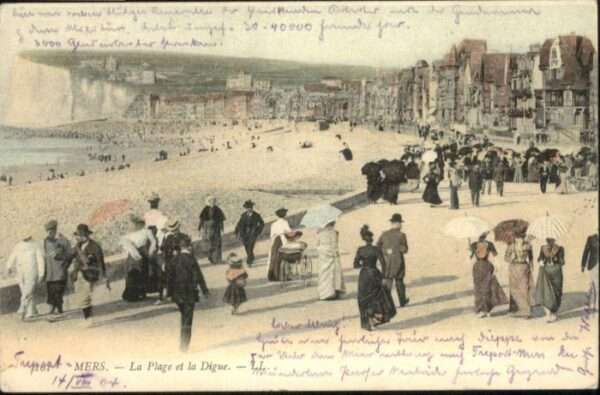 Mers-les-Bains Plage Digue