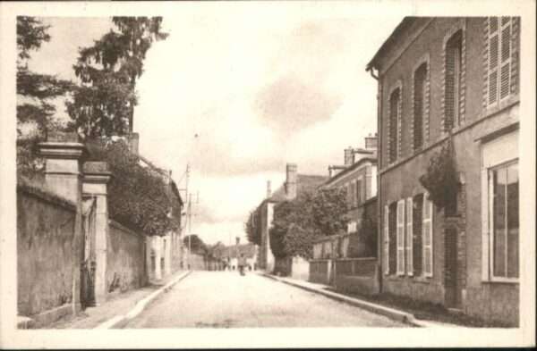 Pourrain Yonne Pourrain Rue Principale