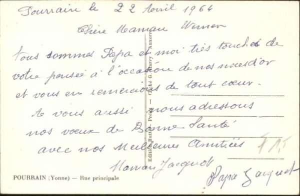 Pourrain Yonne Pourrain Rue Principale – Bild 2