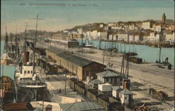 Boulogne-sur-Mer Port Hafen