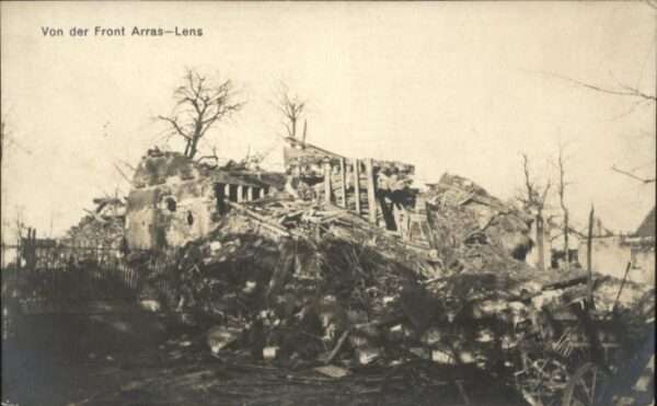 Arras Pas-de-Calais Arras Lens Zerstörung