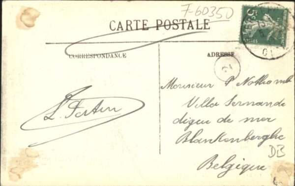 Pierrefonds Chateau Etang Gare Bahnhof – Bild 2