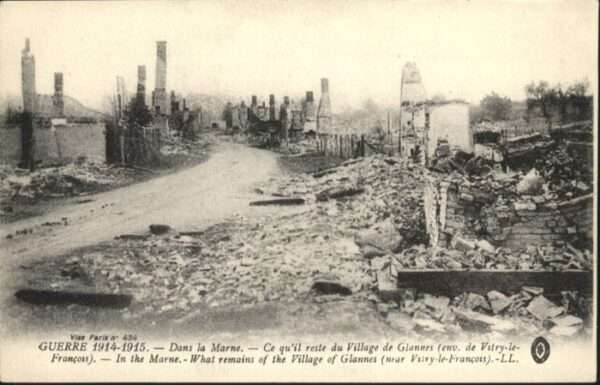 Glannes Guerre Zerstörung
