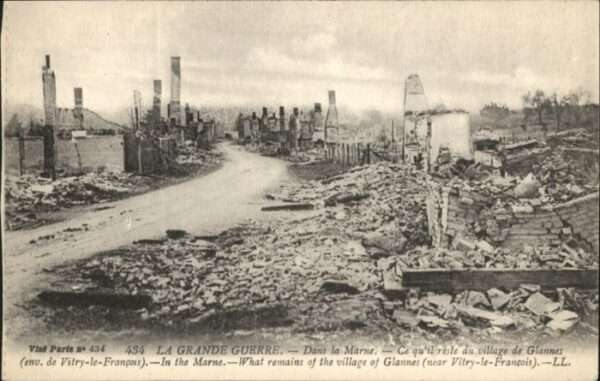Glannes Guerre Zerstörung