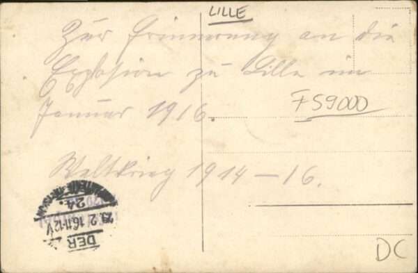 Lille Nord Lille [handschriftlich] Zerstörung – Bild 2