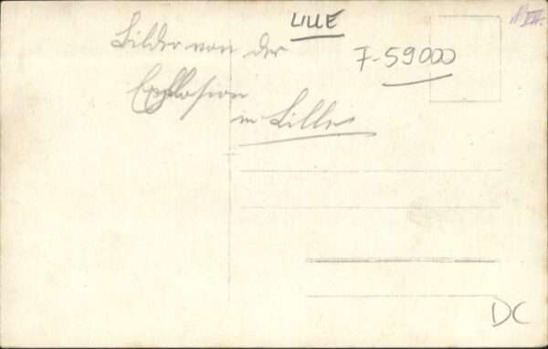 Lille Nord Lille [handschriftlich] Zerstörung – Bild 2