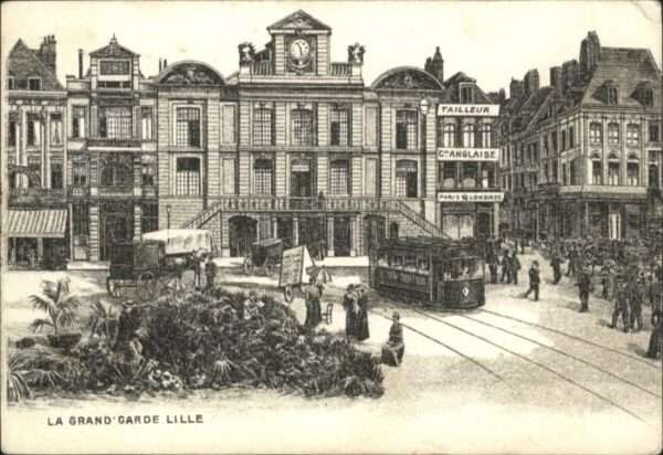 Lille Nord Lille Grand Garde Strassenbahn