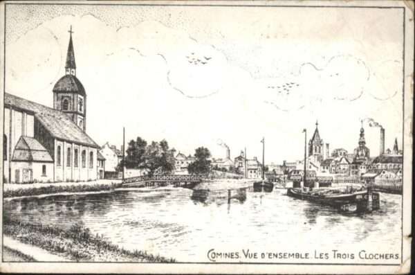 Comines 59 Nord Comines Trois Clochers