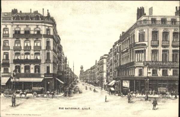 Lille Nord Lille Rue Nationale