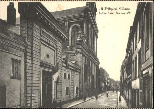 Lille Nord Lille Hopital Militaire Eglise Saint-Et