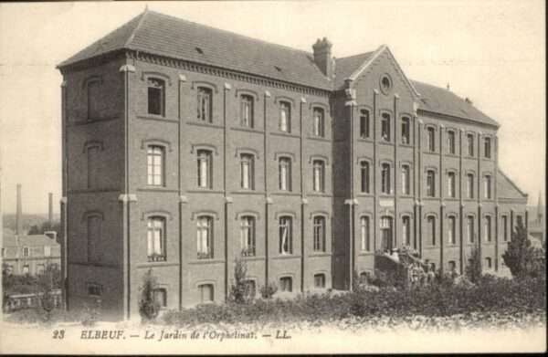 Elbeuf 76 Elbeuf Jardin Orphelinat